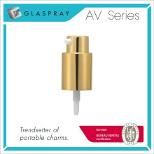 AV 18/415 Metal Shiny Gold Cosmetic Treatment Pump